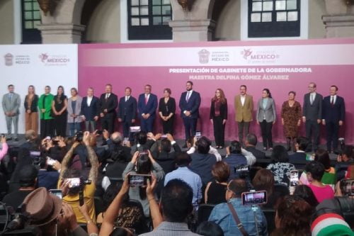 Video: Presenta Delfina Gómez al nuevo gabinete del Gobierno del Edomex